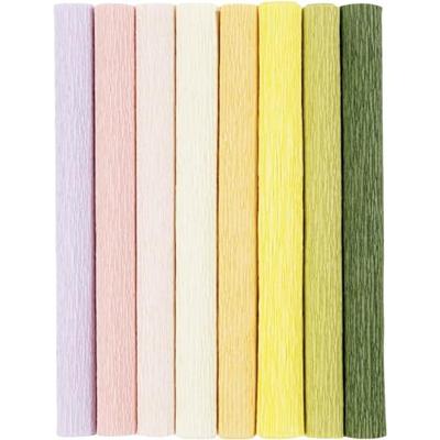 Creativ Company Crêpepapier pastelkleuren, 8 vellen
