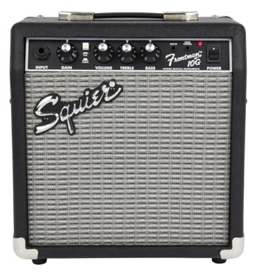 Squier Sonic Stratocaster Pack MN Black elektrische gitaar starterset - thumbnail