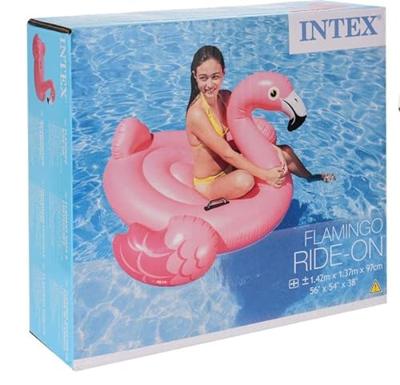 Intex Opblaasbare flamingo - thumbnail