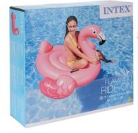 Opblaasbaar zwembadfiguur Intex Flamingo (142 X 137 x 97 cm) - thumbnail
