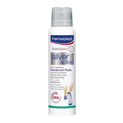 Hansaplast Silver Active Anti-Transpirant Voetspray 150ml