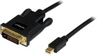 Mini DisplayPort naar DVI-Adapter Startech MDP2DVIMM10B 3 m Zwart - thumbnail