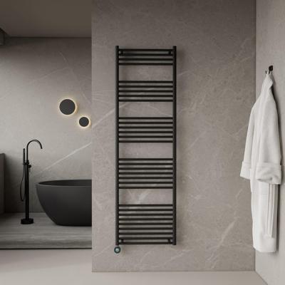 Elektrische Radiator BWS June 900W 180x55 cm 900W Mat Zwart Boss & Wessing Elektrische Radiator BWS June 900W 180x55 cm 900W Mat Zwart Boss & Wessing