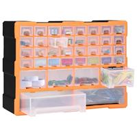 VidaXL Organiser met 38 lades 52x16x37,5 cm - thumbnail
