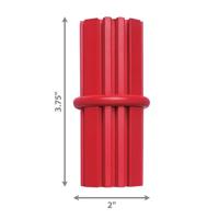 KONG - Dental Stick - Duurzaam Rubber, Tanden en Gum Reiniging Hond Speelgoed - Voor Middelgrote Honden - thumbnail