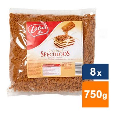 Lotus - Gemalen Speculoos (Biscoff) koekjes - 8x 750g