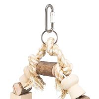 Trixie 5828 BOGENSCHOMKEL MET KLOTTEN, hout, 13 × 19 cm - thumbnail