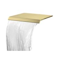 Best Design Muuruitloop met Waterval Dule t.b.v. Douche en Bad Mat Goud - thumbnail