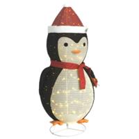 VidaXL Kerstpinguïn decoratief led 180 cm luxe stof - thumbnail