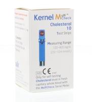 Testjezelf.nu Multicheck cholesterol strips 10 Stuks - thumbnail