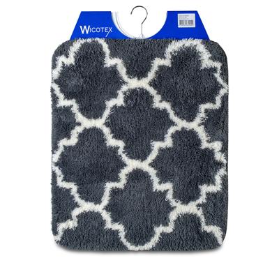 Wicotex bidetmat 50x60 cm antraciet marseille