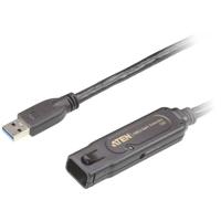 ATEN UE3315A USB-kabel USB 4.0 RJ45 15.00 m Zwart Actief met signaalversterking - thumbnail