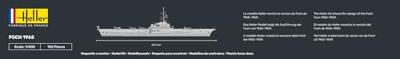 Heller 1/400 Aircraft Carrier Foch