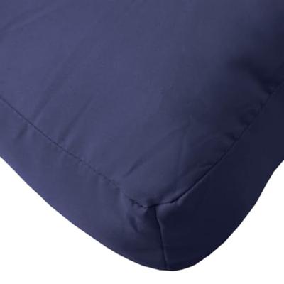 VidaXL Palletkussen 120x80x12 cm stof marineblauw VidaXL Palletkussen 120x80x12 cm stof marineblauw