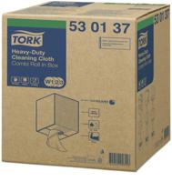 Reinigingsdoek Tork W2 Premium Heavy-Duty 1-laags 106m wit 530137 - thumbnail