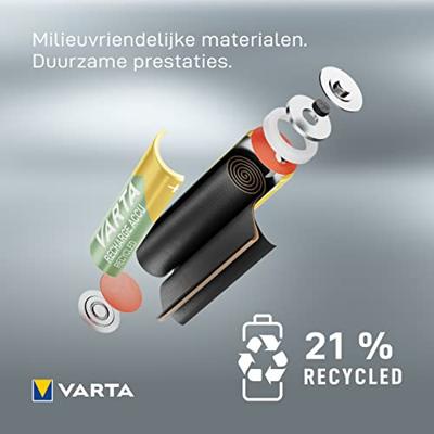 Varta oplaadbare AAA batterijen - set van 4 - thumbnail
