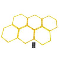 Agility Grid - Focus Fitness - Hexagon Agility Grid - Inclusief opberg - thumbnail