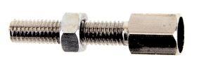 Bofix Kabelstelbout messing m6 per 12