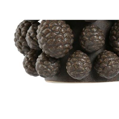 Vaas Home ESPRIT Bruin Keramiek ananas 25 x 25 x 31 cm Vaas Home ESPRIT Bruin Keramiek ananas 25 x 25 x 31 cm