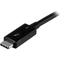 StarTech.com 1 m Thunderbolt 3 kabel, USB type C oplaadkabel, 40 Gbit/s Thunderbolt 3 kabel, USB-C naar USB-C-kabel, Thunderbolt 3 USB-C-kabel, TB3-kabel (TBLT3MM1MA) - thumbnail