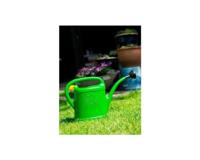 Kunststof gieter groen 10 liter - thumbnail