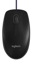 Logitech B100 Muis USB Optisch Zwart 3 Toetsen 800 dpi Ergonomisch - thumbnail