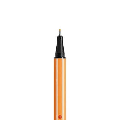 STABILO point 88, premium fineliner 0.4 mm, licht geel, per stuk STABILO point 88, premium fineliner 0.4 mm, licht geel, per stuk