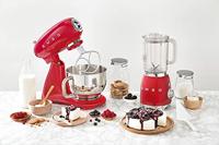 SMEG SMF03RDEU Foodprocessor 800 W Rood - thumbnail