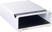 PARAX S-Rack Bike Wall Mount - White / Black - thumbnail