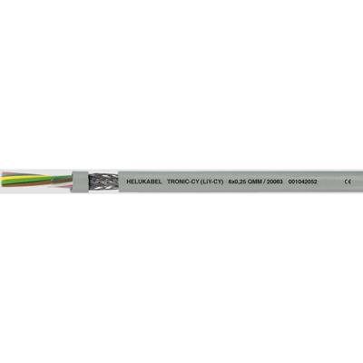 HELU 16476-500 Datakabel LiYCY 3 x 1 mm² Grijs 500 m