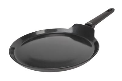 Cookinglife Pannenkoekenpan Black Cera Zwart - ø 24 cm - keramische anti-aanbaklaag - geschikt voor alle warmtebronnen