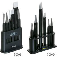 HAZET Beitel · doorslag · centerpuntset 750/6 · 6-delig - thumbnail
