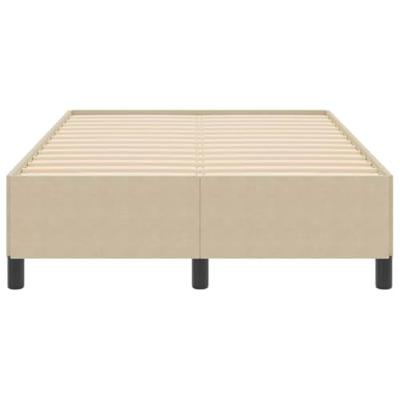 Bedframe Grijs groen 120 x 190 cm Katoenen stof