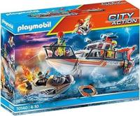 Playmobil 70140 Redding Op Zee: Brandbestrijdings Missie Met - thumbnail