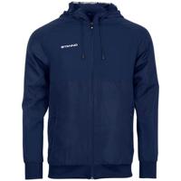 Stanno 403001 Centro Hooded Micro Jacket - Navy - M - thumbnail