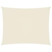 Zonnescherm rechthoekig 2x3,5 m oxford stof crmekleurig - thumbnail