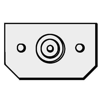 ABN GAF4 Leidinginvoerplaat 1 stuk(s)