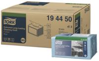 Reinigingsdoek Tork W8 Premium 1-laags 40 vel blauw 194450 - thumbnail