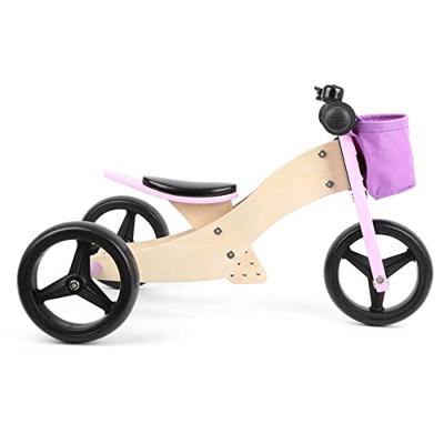 Small Foot houten driewieler en 2in1 roze - thumbnail
