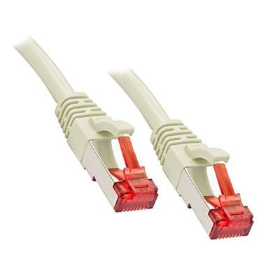 LINDY 47710 RJ45 Netwerkkabel, patchkabel CAT 6 S/FTP 20.00 m Grijs Snagless 1 stuk(s)