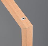 Trio Design tafellampSkip oplaadbaar wit met hout - R55951135 - thumbnail