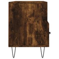 Tv-meubel 102x36x50 cm bewerkt hout gerookt eikenkleurig - thumbnail