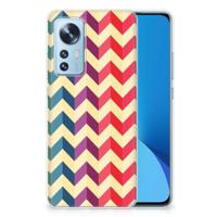 Xiaomi 12 | 12X | TPU bumper | Zigzag Multi Color - thumbnail