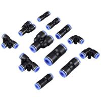 TRU COMPONENTS Pneumatische connector TC-12879280 TC-Fitting kits-A Buis-Ø: 4 mm, 6 mm, 8 mm, 10 mm, 12 mm 145 stuk(s) - thumbnail