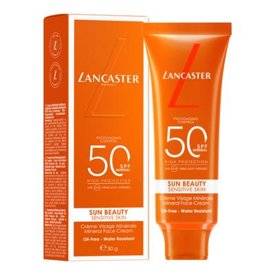 Lancaster Sun Beauty Sens Mineral Face Cream SPF50 50ml