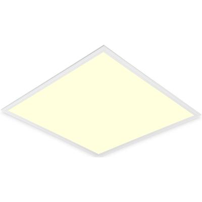 LED Paneel - Aigi Clena - Dimbaar - 60x60 Warm Wit 3000K - 40W Inbouw Vierkant - Mat Wit - Flikkervrij