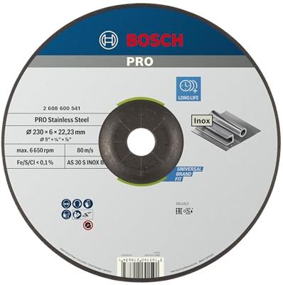 Bosch Accessories 2608600541 2608600541 Afbraamschijf gebogen 230 mm 1 stuk(s) Staal