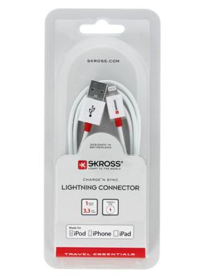 SKROSS | 2.700205-E | Opladen en synchroniseren Lightning Connector Datakabel voor Apple iPhone