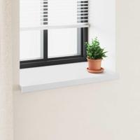 Raamsokkel Wit 100 x 50 x 4,5 cm PVC gemengd met UPVC - thumbnail
