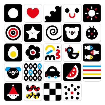 Banana Panda - hoog contrast babykaarten 0m+ / 3m+ - 24st. Banana Panda - hoog contrast babykaarten 0m+ / 3m+ - 24st.